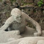 POMPEIAN PLASTER CAST. POMPEII