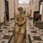 FEMALE PORTRAIT STATUE - AGRIPPINA. FARNESE COLLECTION, NATIONAL ARCHAEOLOGICAL MUSEUM OF NAPLES